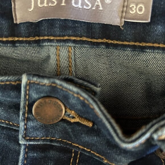 NWOT Just USA Women's Bootcut Jeans (Size 30, Long), SKU 02 - Picture 4 of 7